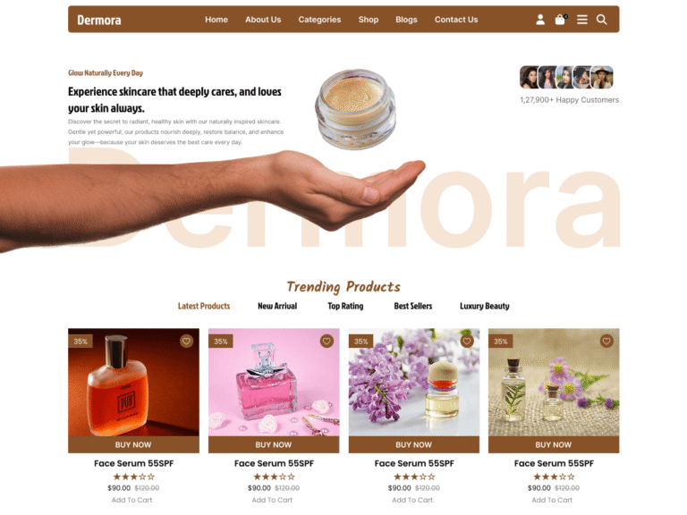 Skincare Shop