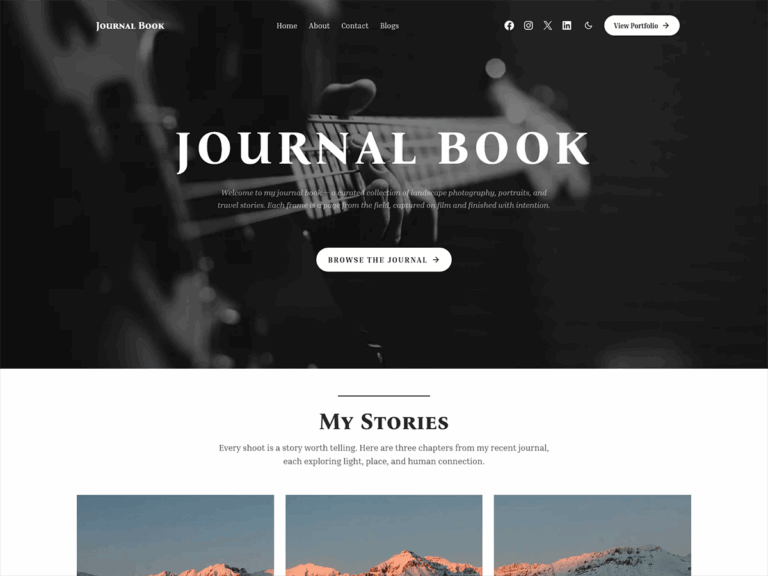 Journal Book