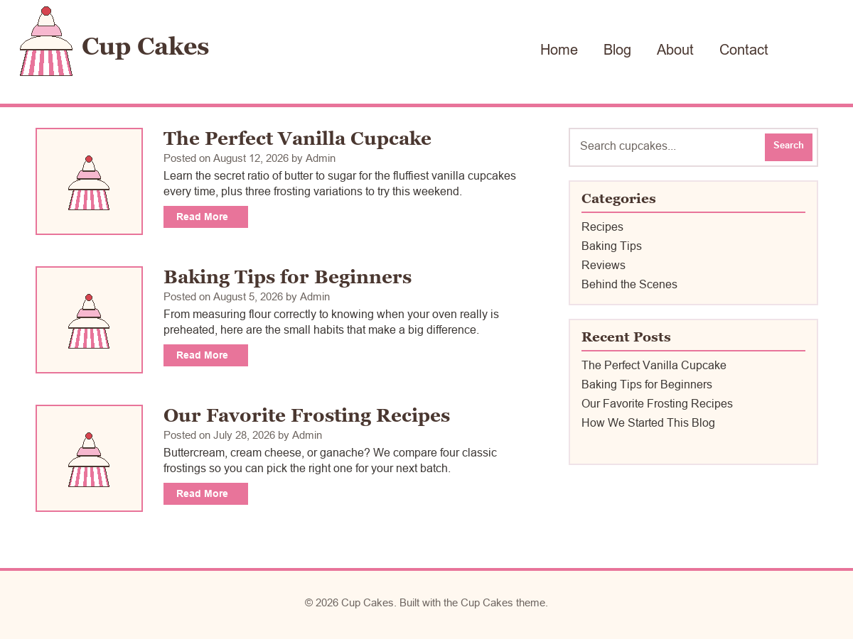 Cup Cakes