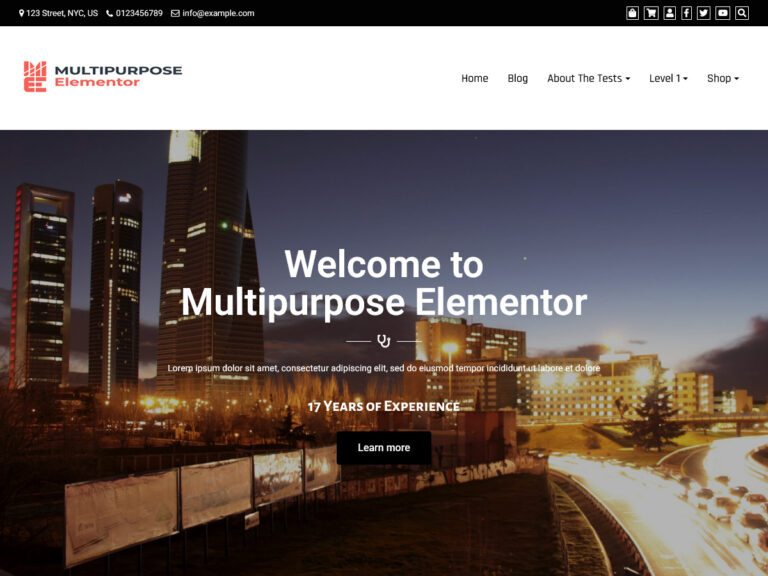 Multipurpose for Elementor