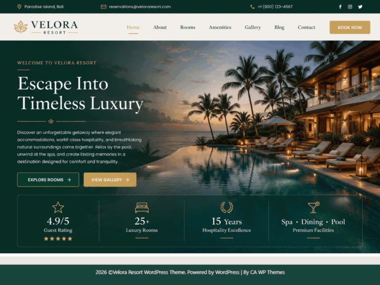 Velora Resort